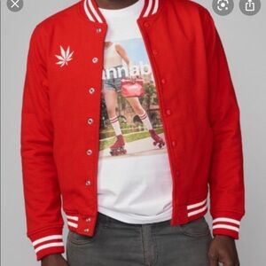 MEDMEN embroidered bomber jacket size Sm